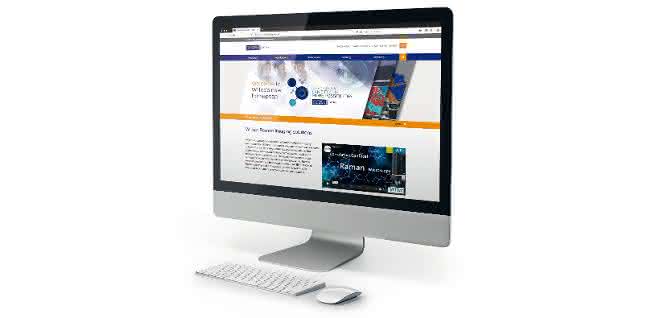 Webseite aktualisiert: Witec mit neuem Webauftritt Computerbildschirm