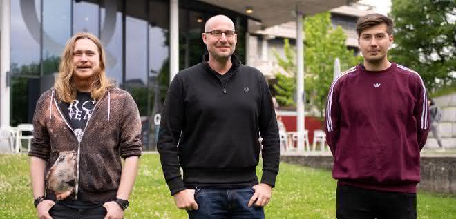 Max Nocke, Daniel Todt und André Gömer