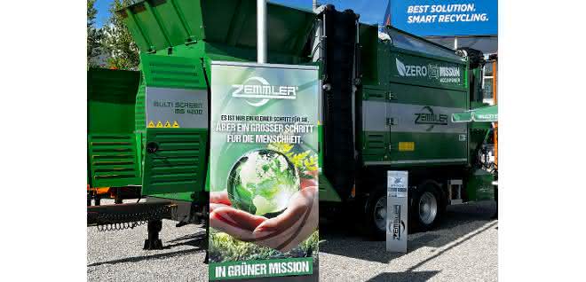 Zemmler erfolgreich in grüner Mission auf der IFAT