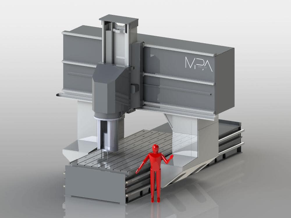 Friction stir welding portal system