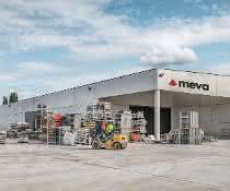 MEVA-Schalungszentrum in Landen/Belgien