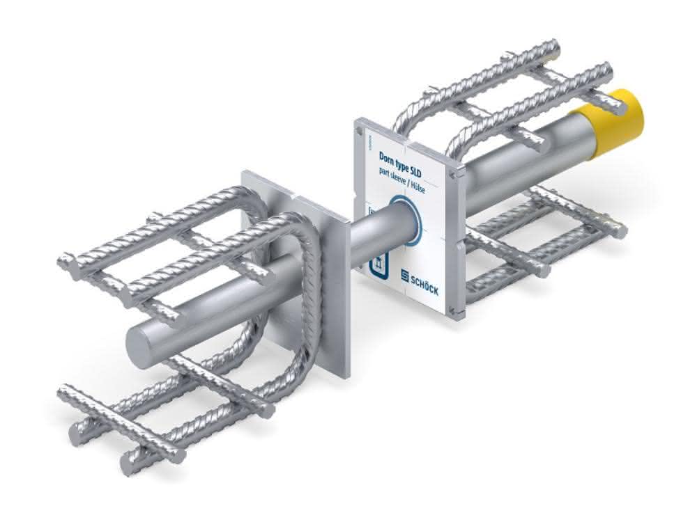 Schwerlastdorn: Sichere Lastübertragung von Querkräften in Dehnfugen im Brandfall
