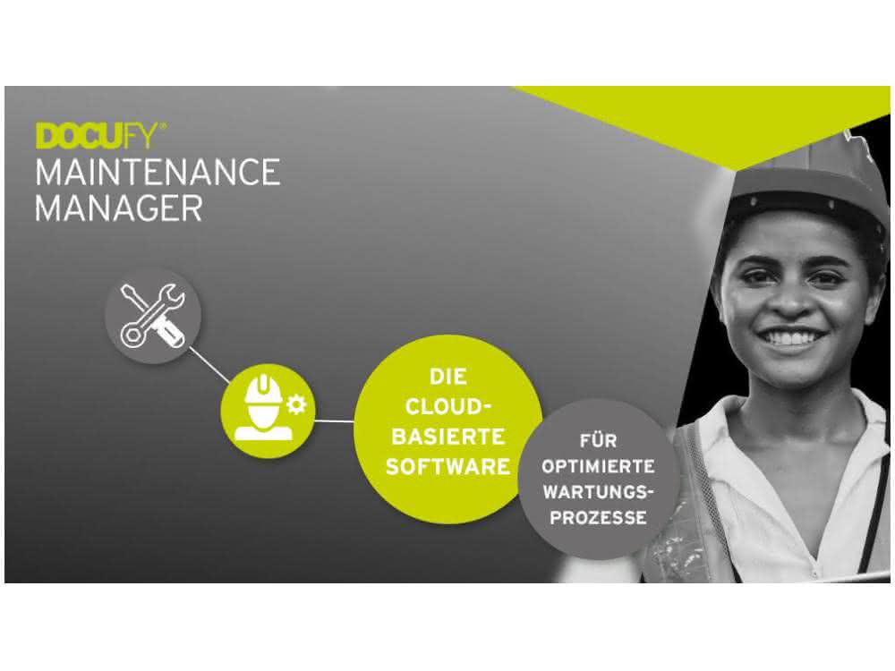 Display: DOCUFY Maintenance Manager - The software for efficient maintenance Display: DOCUFY Maintenance Manager - The software for efficient maintenance