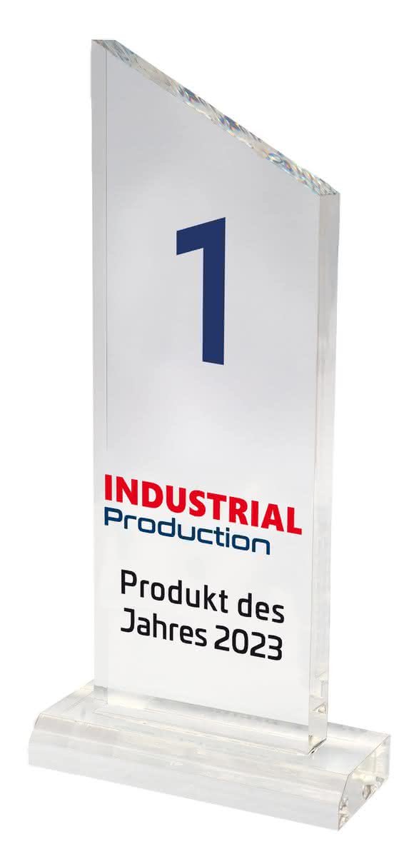 Award: INDUSTRIAL Production Produkte des Jahres 2023