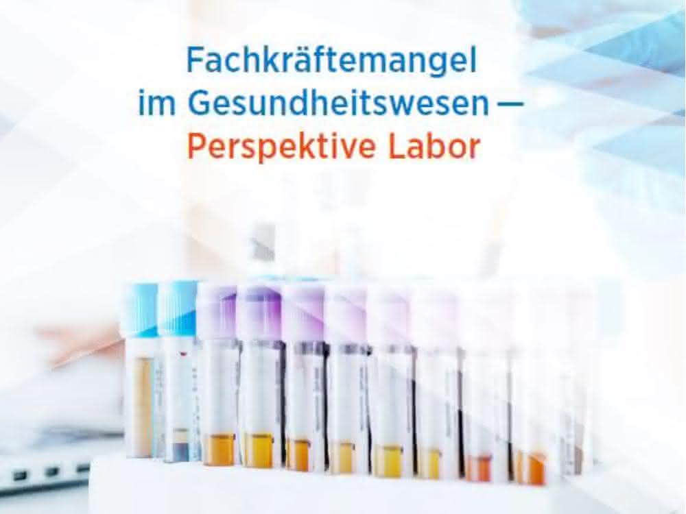 Fachkräftemangel in der Labormedizin entgegenwirken: Labore fordern gemeinsame Anstrengungen Titel/Startseite (Bildausschnitt) der ALM-Publikation zum Fachkräftemangel im medizinischen Labor