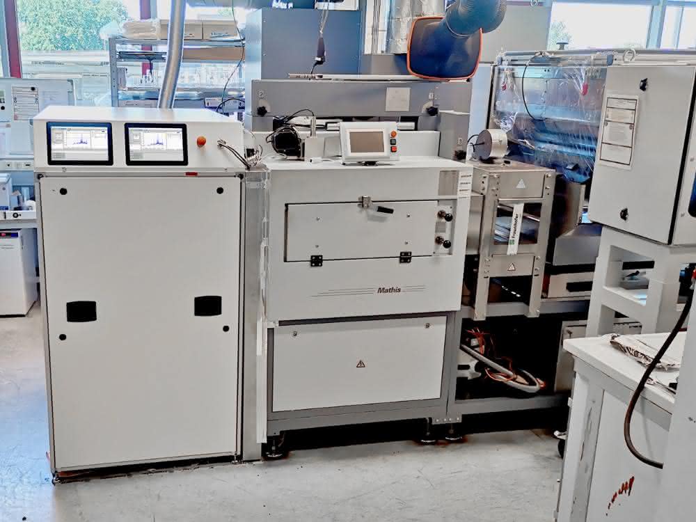 Laboranlage einer Elektrodenfertigung
