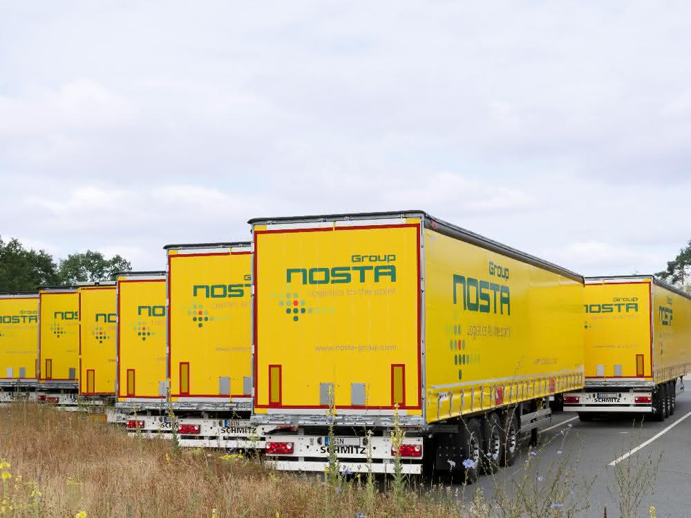 Nosta purchases 30 craneable trailers for combined transport