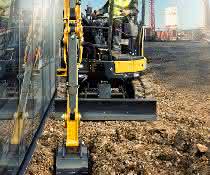 Yanmar zeigt auch die erneuerten vier Minibagger-Modelle von 2 bis 4 Tonnen mit Nullheck