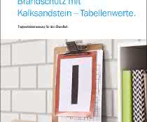 Der Markenverbund KS* hat eine neue Broschüre „Brandschutz mit Kalksandstein – Tragwerksbemessung für den Brandfall“ herausgebracht.