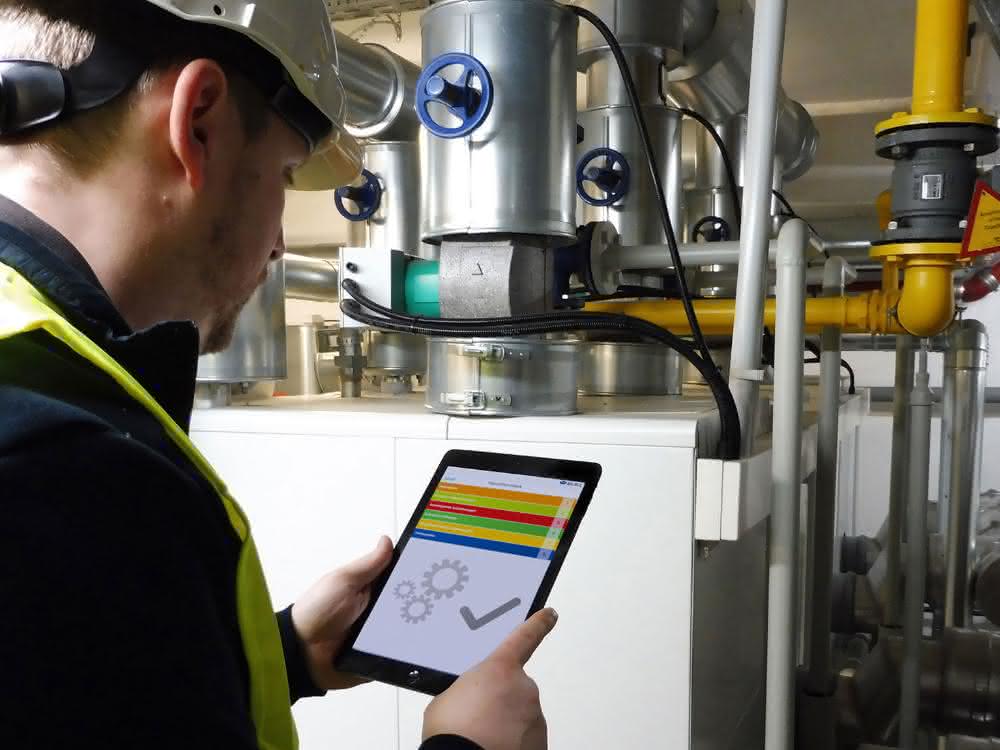 neuen App „Maschinen-Check“ der BG RCI