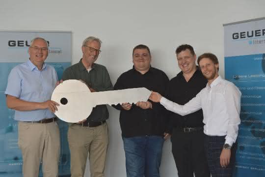 Horst Geuer, Thomas van Hövell, Michael Schepers, Stefan Schlosser und Markus Wagner