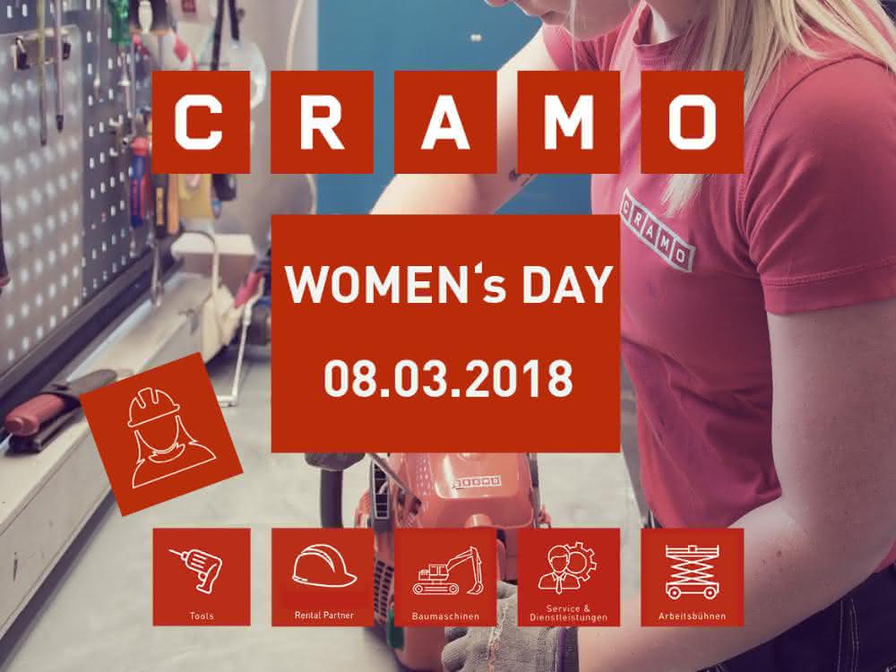 Messen + Veranstaltungen: Women's Day bei Cramo in Feldkirchen, Leipzig und Offenbach