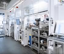 Labor im Electronics Technology Center in Darmstadt