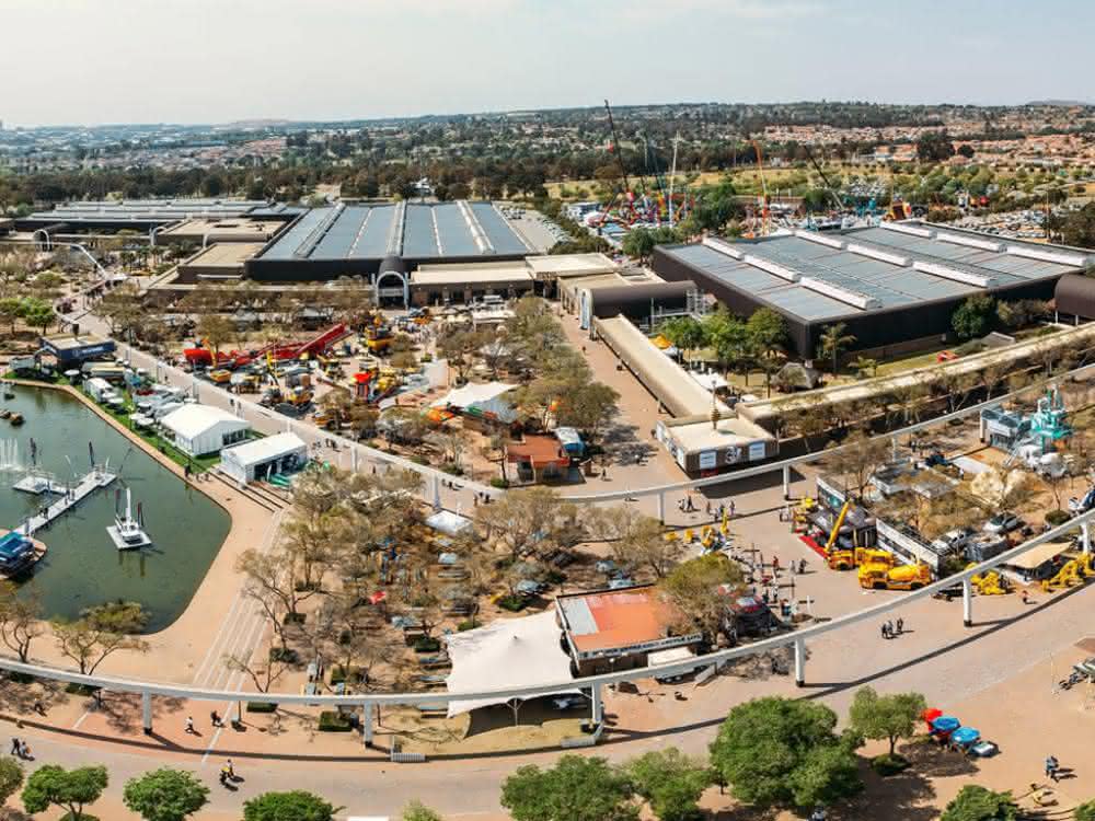 Die bauma CONEXPO AFRICA findet vom 13. bis 16. März 2018 im Johannesburg Expo Centre statt.