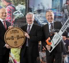 Bau-Lkw: Volkswagen Nutzfahrzeuge sponsort Stihl Timbersports Wettkämpfe