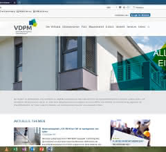 Wirtschaft & Verbände: Neuer VDPM Internet-Auftritt