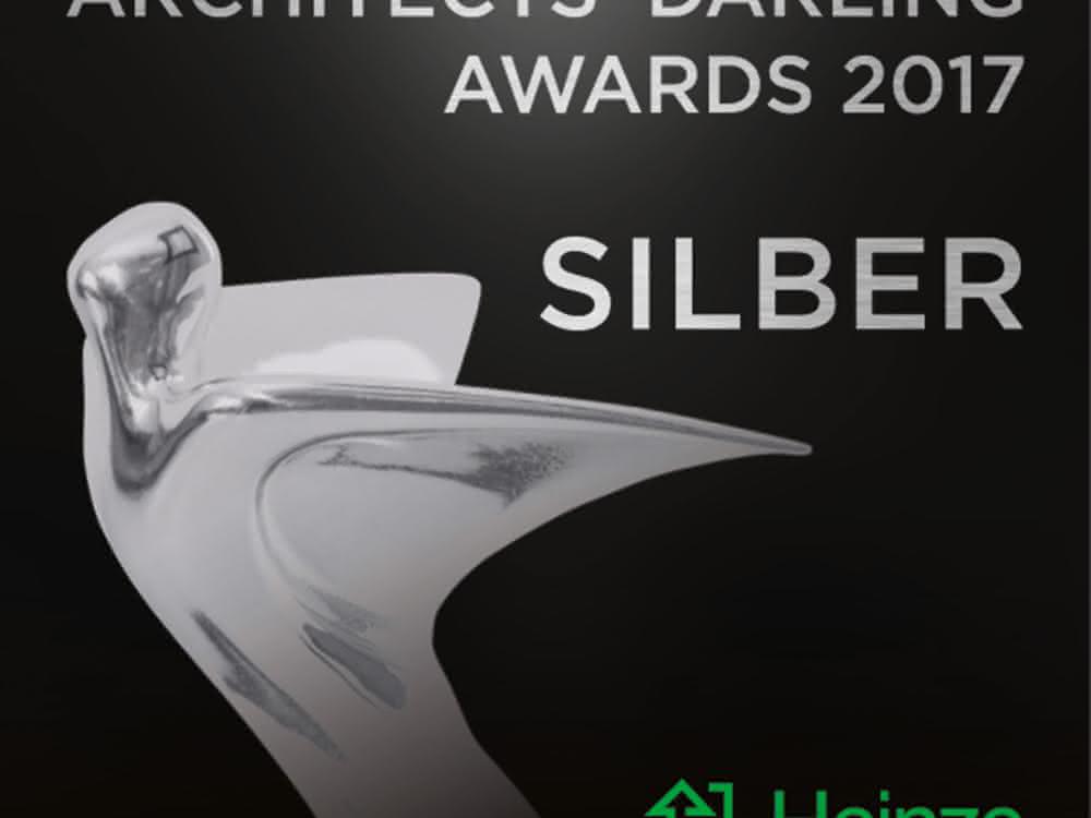 Mauerwerksbau: KS* erhält Architects' Darling in Silber