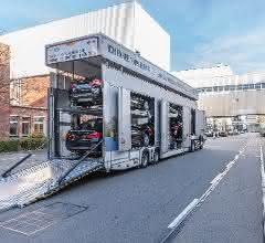 Bau-Lkw: Sauber und leise durch München: zwei neue E-Lkw für BMW