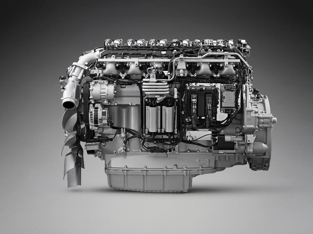 Bau-Lkw: Weltpremiere für 13-Liter-Gasmotor