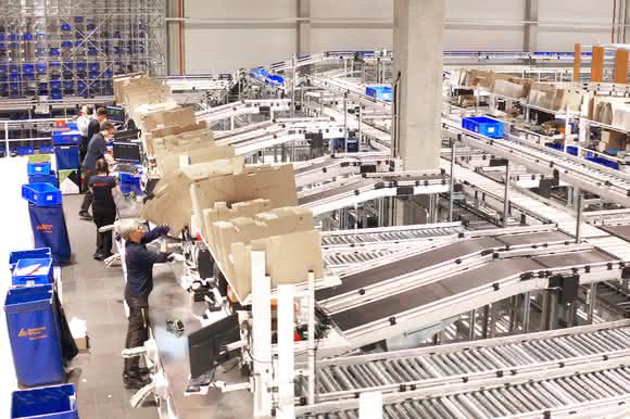 How it works: Highly efficient same-day delivery through automation