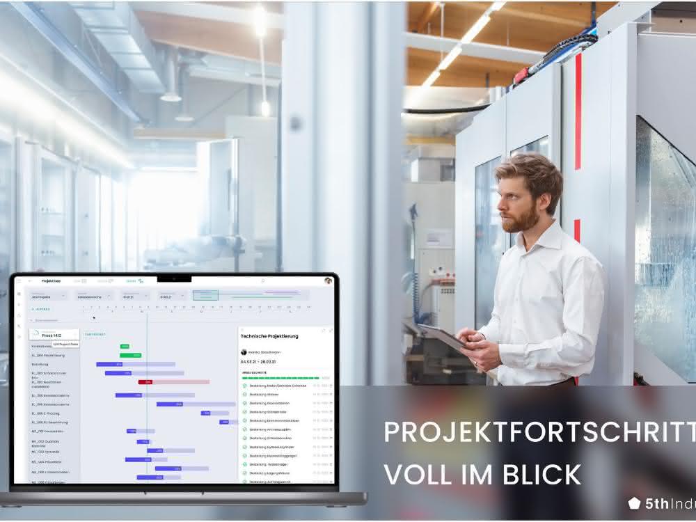 Mobile app: Increasing productivity in industrial manufacturing