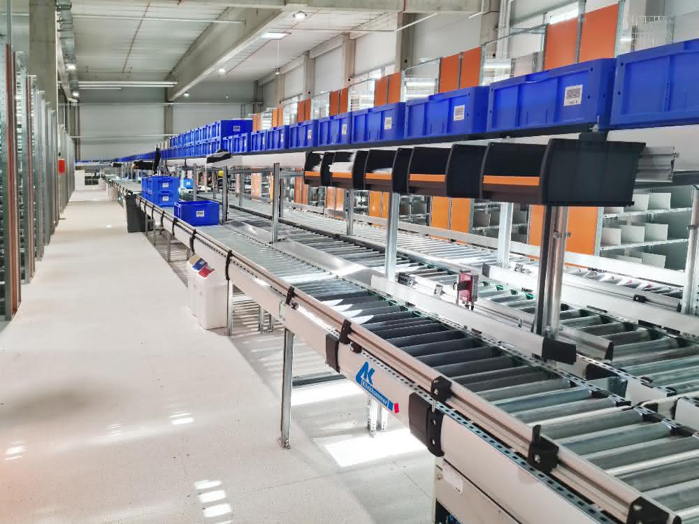 Highly efficient same-day delivery through automation