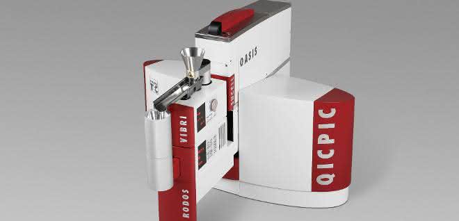 Bildanalysesensor „QICPIC“ mit kombiniertem Trocken- und Nassdispergierer „OASIS“