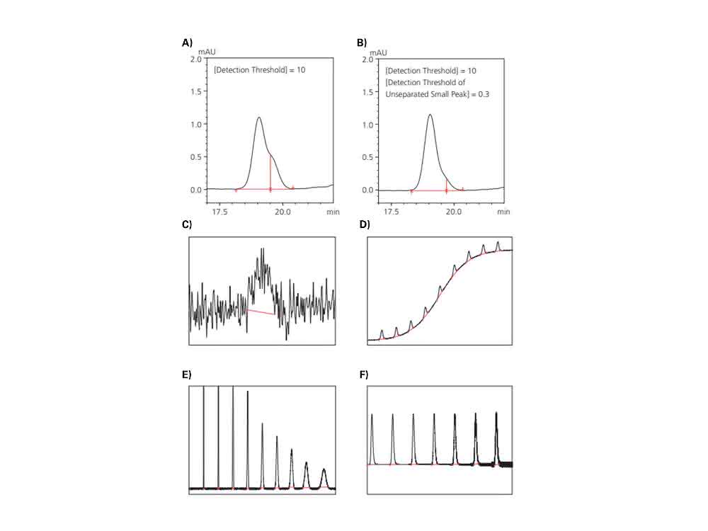 Algorithmen in der HPLC-Detektion nutzen: Ein Blick hinter die (Peak-)Kulissen Peaks (Chromatogramm)