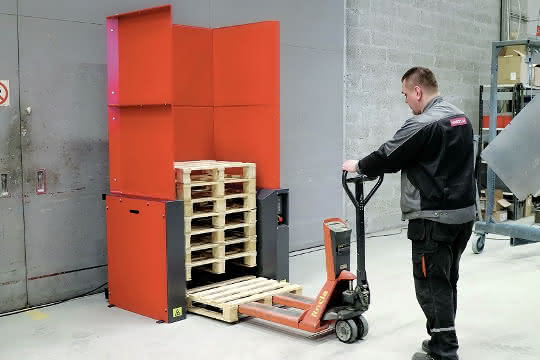 Pallet magazine