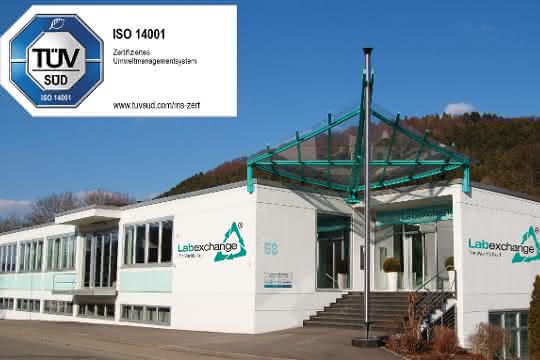 Firmengebäude der Labexchange - Die Laborgerätebörse GmbH (Außenansicht)
