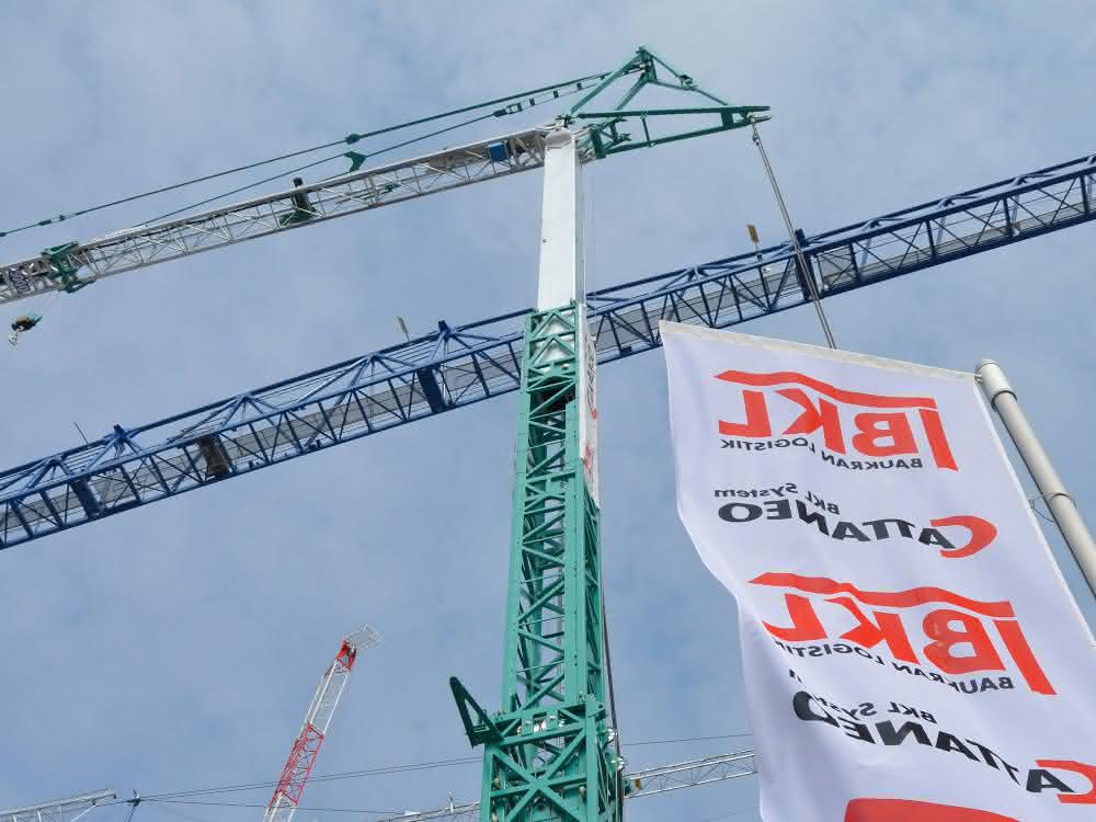 BKL Baukran Logistik auf der Bauma: Hebeprojekte im Fokus