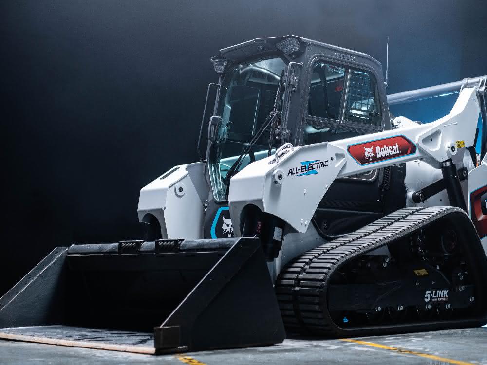 Bobcat auf der Bauma: Raupenlader vollelektrisch