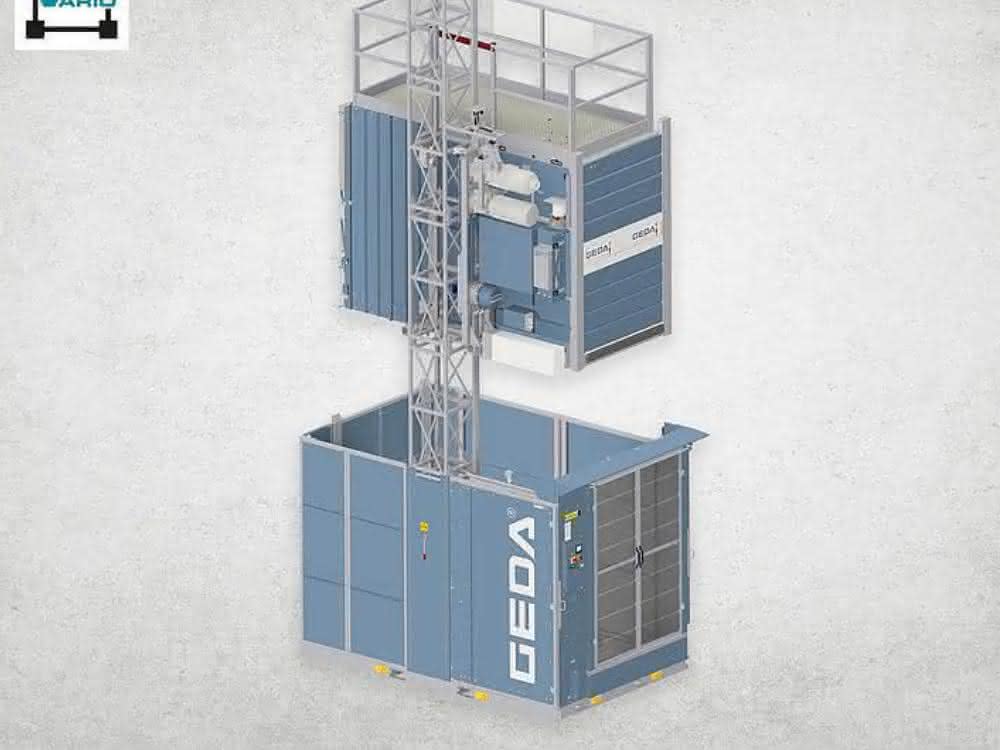 Geda auf der Bauma: Aufzug komplett überarbeitet