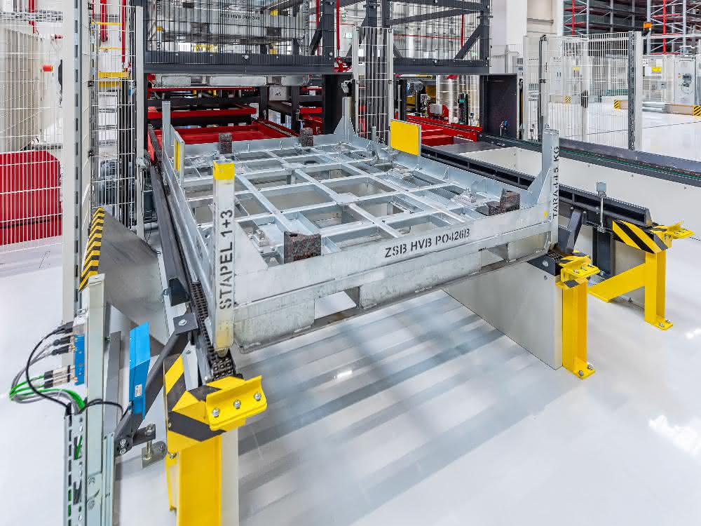 Förderanlage Batteriezellen Förderanlage Batteriezellen