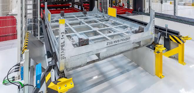 Battery cell conveyor system Battery cell conveyor system