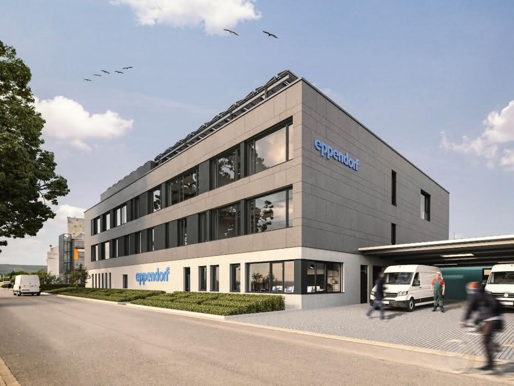 Nachhaltigkeit und Digitalisierung: Multifunktionsgebäude entsteht bei Eppendorf-Tochter Dasgip Visualisierung