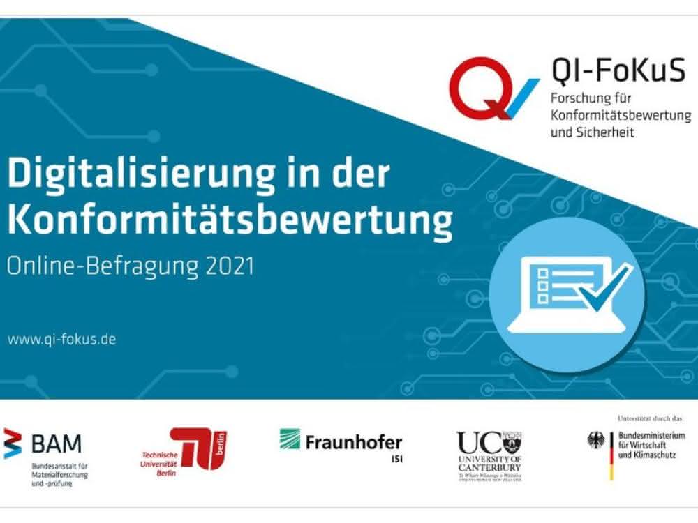 Erhebung der BAM: Digitalisierung in Konformitätsbewertungsstellen