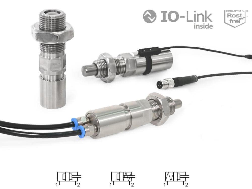 Pneumatic indexing plunger