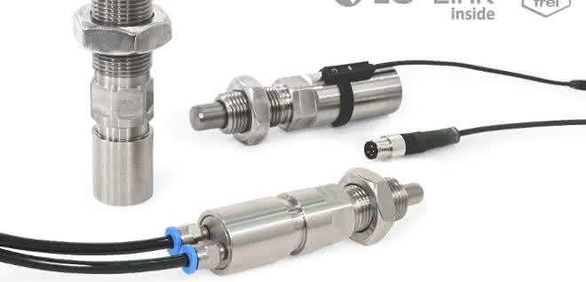 Pneumatic indexing plunger