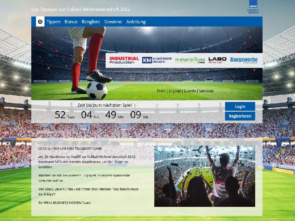 Register now for the 2022 World Cup prediction game