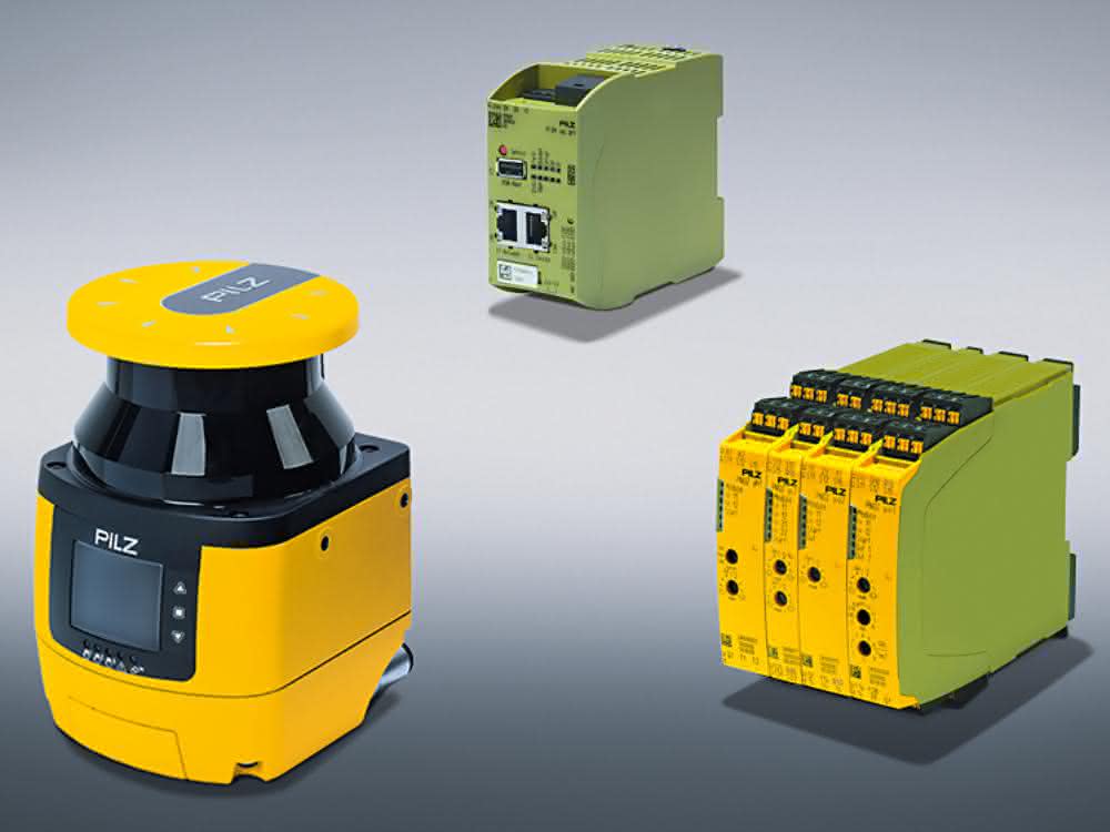 Pilz puts together a solution package to safeguard AGVs