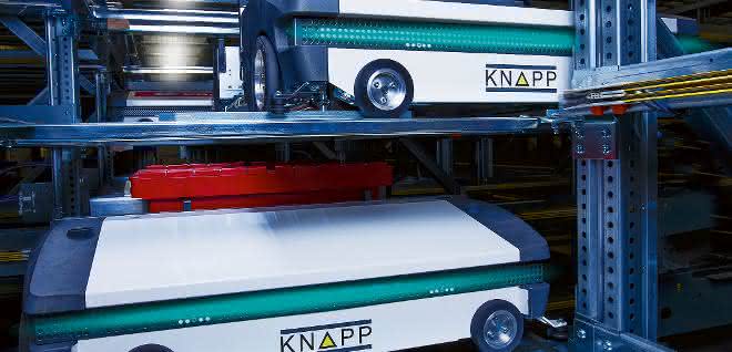 Knapp automatisiert Produktionsversorgung von Liebherr-Mining