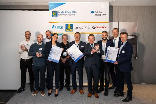 Vier Unternehmen mit dem EuroTest-Preis 2022 ausgezeichnet