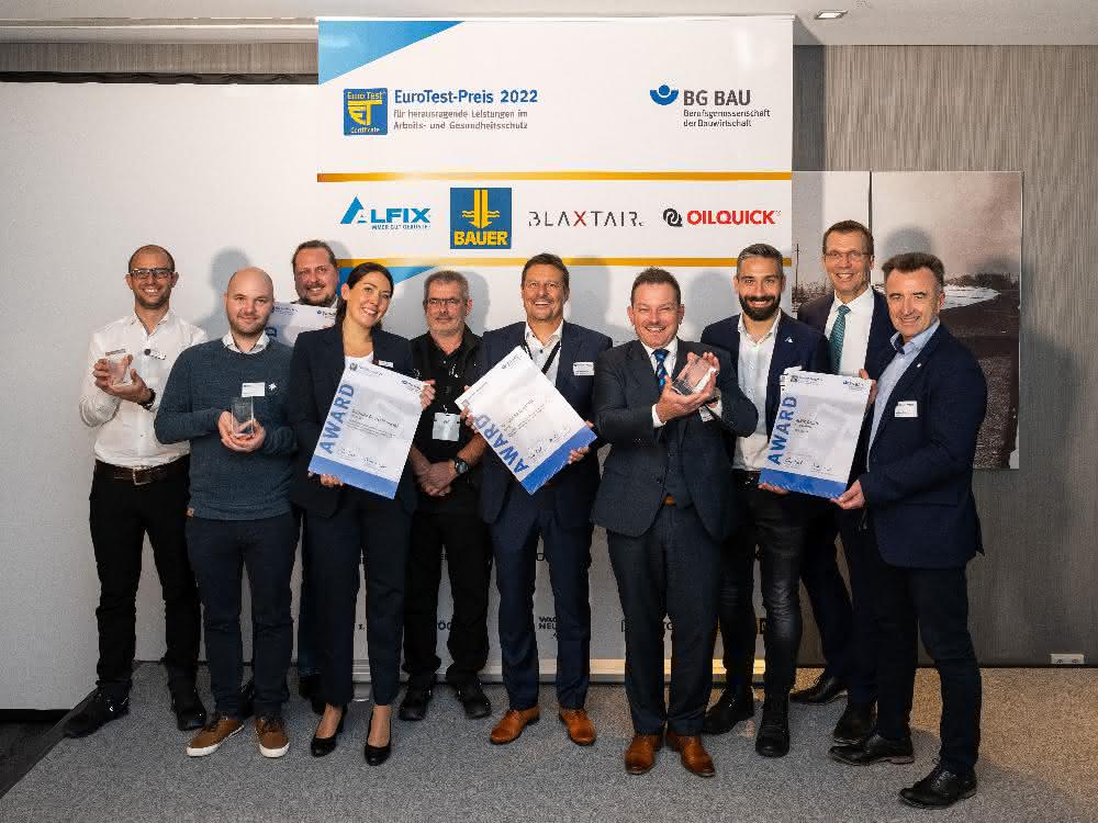 Vier Unternehmen mit dem EuroTest-Preis 2022 ausgezeichnet