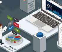 Schematische Darstellung der Funktionalitäten der Datenbank MediaDive.
