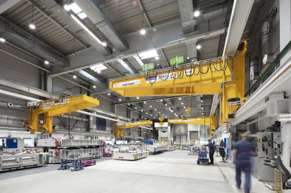 Bracket cranes: Flexibility in a four-pack Bracket cranes: Flexibility in a four-pack
