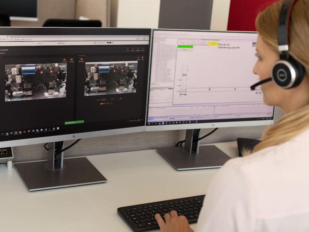 TGW Logistics Group: Remote Services: Far away and yet so close