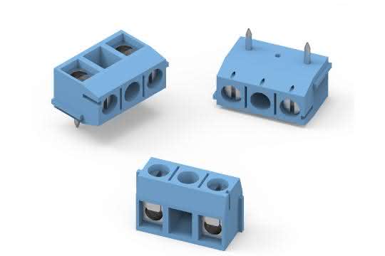 THT terminal block rows