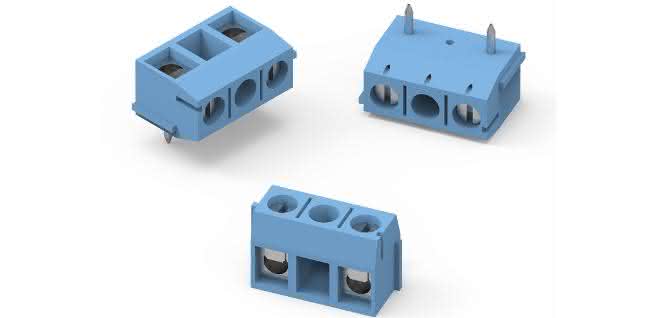 THT terminal block rows THT terminal block rows