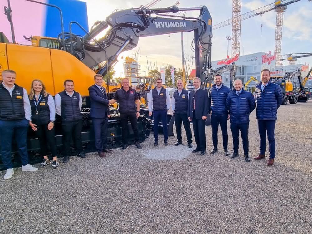 Baumaschinen: Mörtlbauer wird Hyundai Händler für Oberösterreich, Salzburg und Tirol